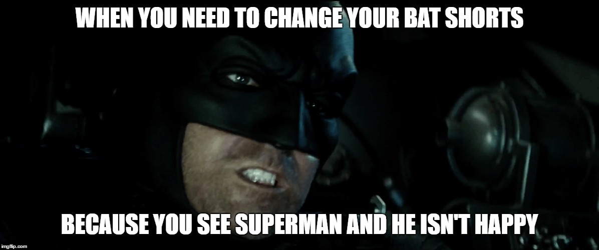 Geek Stranger Won't Shut Up during the movie: Batman v Superman